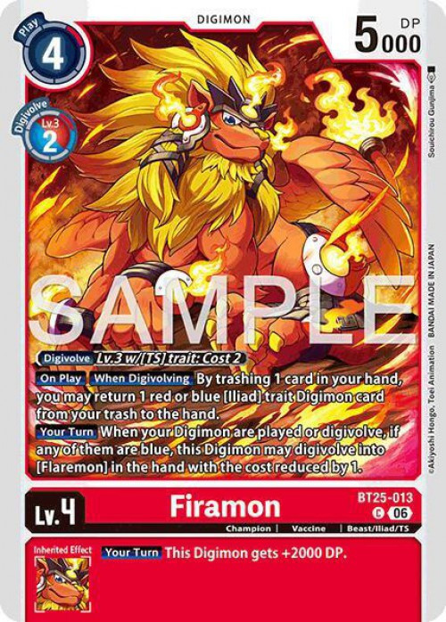 Digimon Trading Card Game Dual Revolution Single Card Common