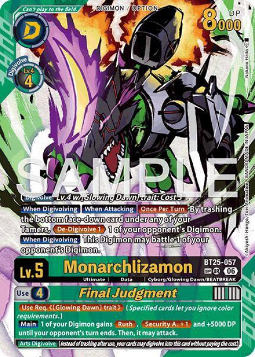 Digimon Trading Card Game Dual Revolution Single Card Ultra Rare