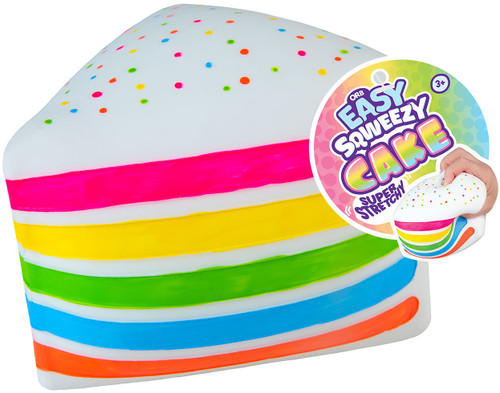 Easy Sqweezy Cake Squishy Squeeze Toy Super Stretchy! (Pre-Order ships October)、ToyWiz、kayou