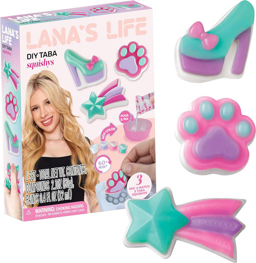 Lana's Life DIY Taba Squishy's Activity Kit Version 2、ToyWiz、kayou