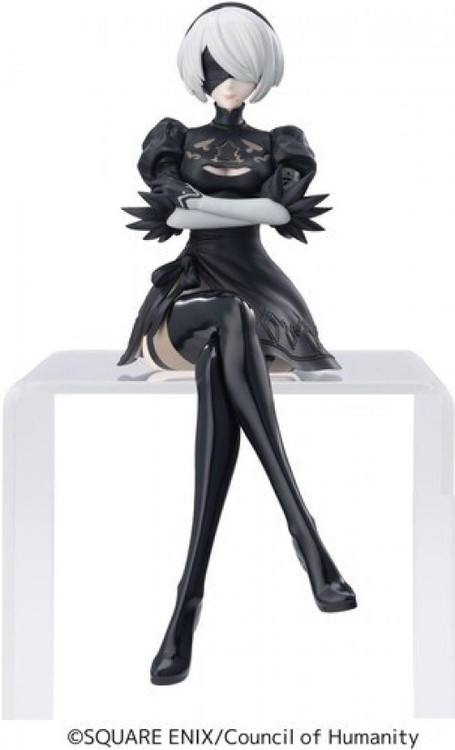 Sega NieRAutomata Ver1.1a 2B PM Perching Collectible PVC Figure