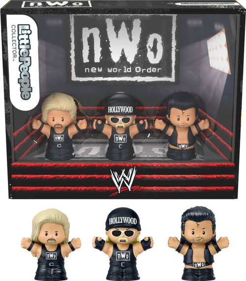 Fisher Price Little People NWO Collector Series Hulk Hogan, Kevin Nash & Scott Hall Figure 3-Pack New World Order、ToyWiz、kayou