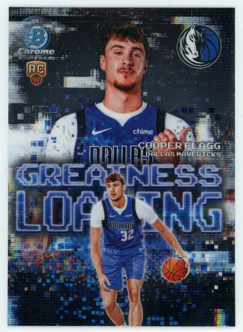 NBA 2025-26 Bowman Basketball Single Card Greatness Loading Cooper