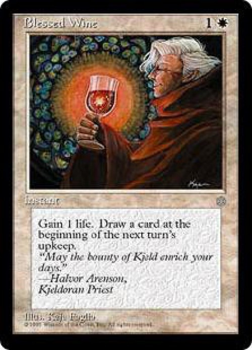 MtG Ice Age Common Blessed Wine #7 Moderately Played、ToyWiz、kayou