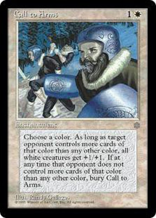 MtG Ice Age Rare Call to Arms #10 Moderately Played、ToyWiz、kayou
