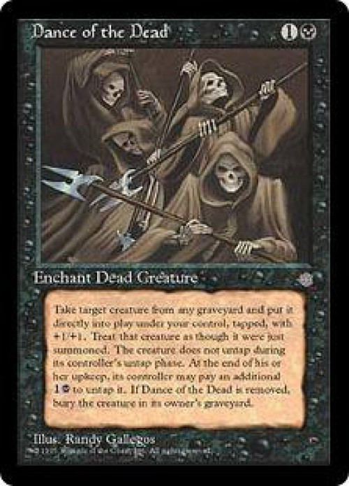 MtG Ice Age Uncommon Dance of the Dead #118 Lightly Played、ToyWiz、kayou