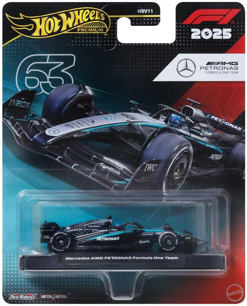 Hot Wheels Premium F1 AMG Petronas Formula 1 Team Die Cast Car #63、ToyWiz、kayou