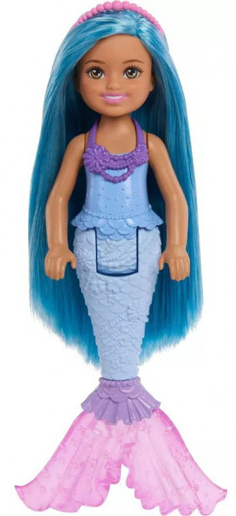 Barbie Chelsea Mini Doll Mermaid, Blue、ToyWiz、kayou