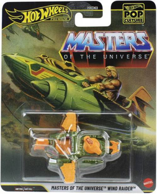 Hot Wheels Masters of the Universe Premium POP Culture Wind Raider Die Cast Car、ToyWiz、kayou