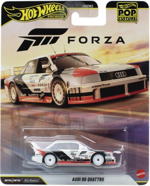Hot Wheels Forza Premium POP Culture Audi 90 Quattro 164 Die Cast