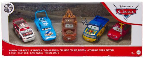 Disney Pixar Cars Piston Cup Race 155 Die Cast Car 5-Pack T.G.