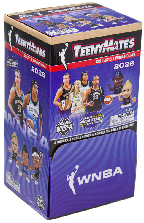 WNBA TeenyMates 2026 Women's Basketball 1-Inch Mystery Box 32 Packs、ToyWiz、kayou