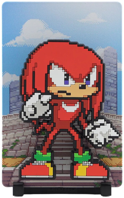 FiGGYZ Sonic the Hedgehog Knuckles 4.5-Inch Pop Magnet Collectible Figure #120 Modern、ToyWiz、kayou
