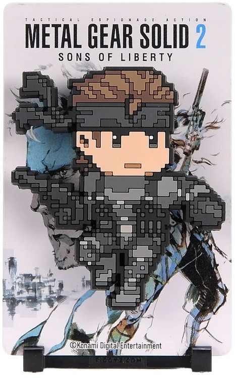 FiGGYZ Metal Gear Solid 2 Sons of Liberty Solid Snake 4.5 Pop