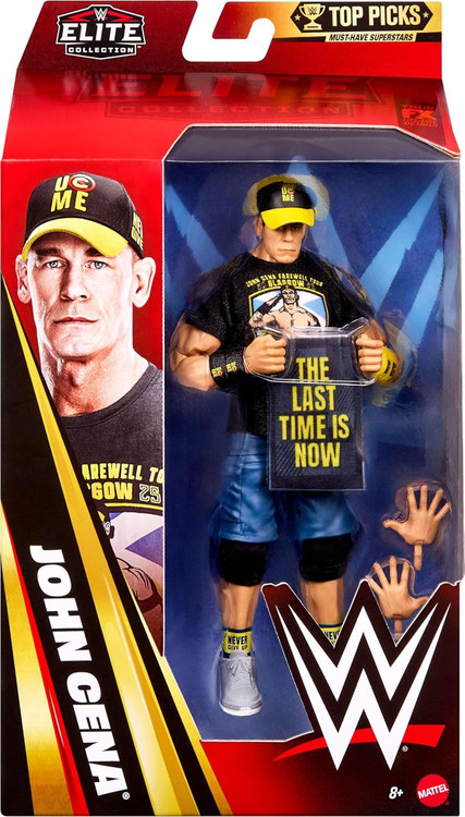 WWE Wrestling Elite 2026 Top Picks John Cena Action Figure、ToyWiz、kayou