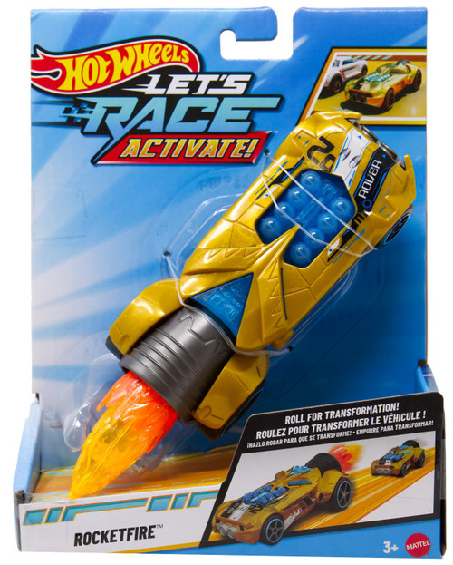 Hot Wheels Let's Race Activate! Rocketfire Vehicle、ToyWiz、kayou