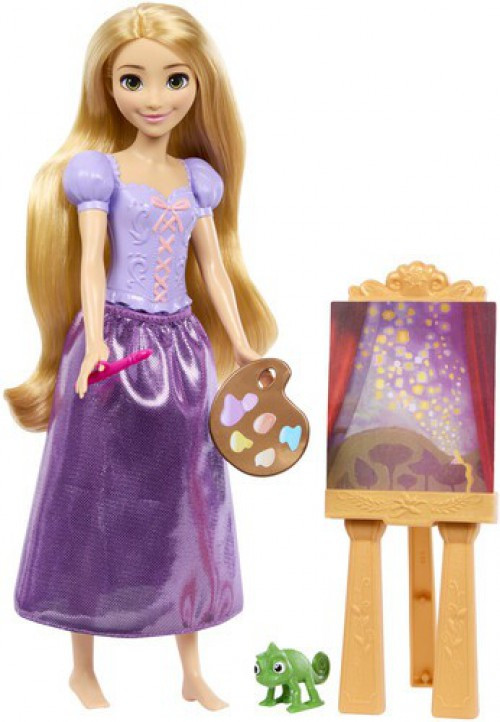 Disney Princess Tangled Art Stories Rapunzel 12-Inch Doll、ToyWiz、kayou