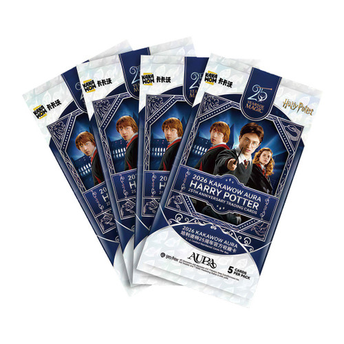 Harry Potter トレーディングカード ３ボックス Harry Potter Harry Potter Trading Card BLASTER Box 7 Packs Kakawow