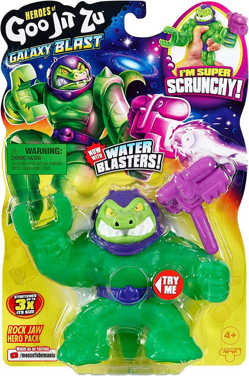 Heroes of Goo Jit Zu Galaxy Blast Rock Jaw Action Figure Damaged Package、ToyWiz、kayou