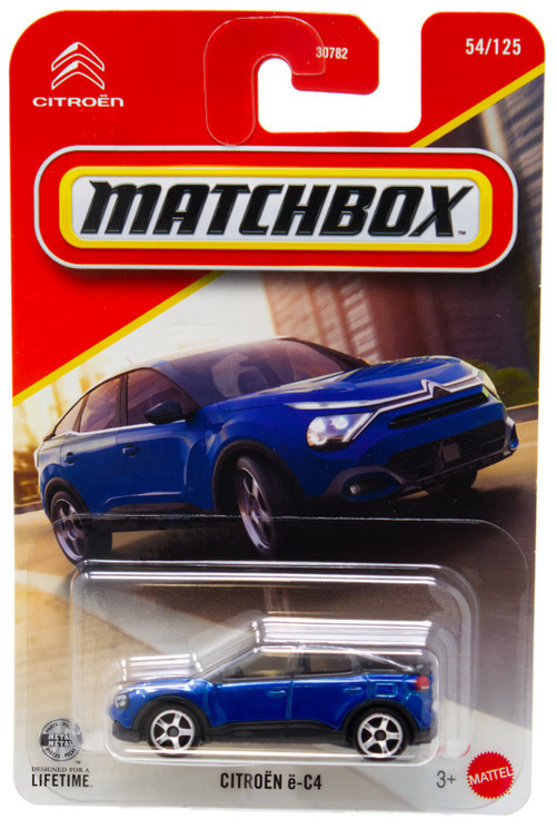 Matchbox Citroen e-C4 Diecast Car Blue、ToyWiz、kayou