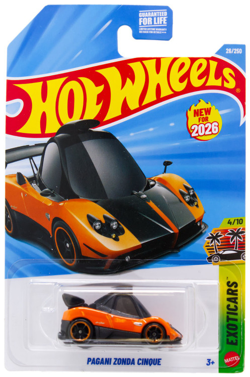 ZONDA C15 + CS-HG800 11-34T + アジリスト30C+ Hot Wheels Exoticars Pagani Zonda Cinque 164 Diecast Car Mattel