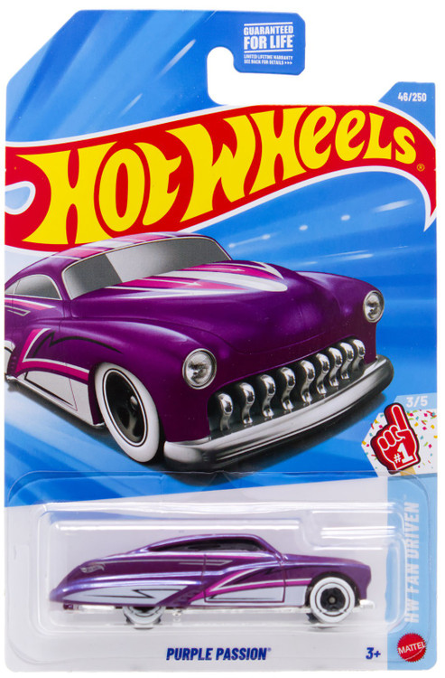 Hot Wheels HW Fan Driven Purple Passion 164 Diecast Car Mattel