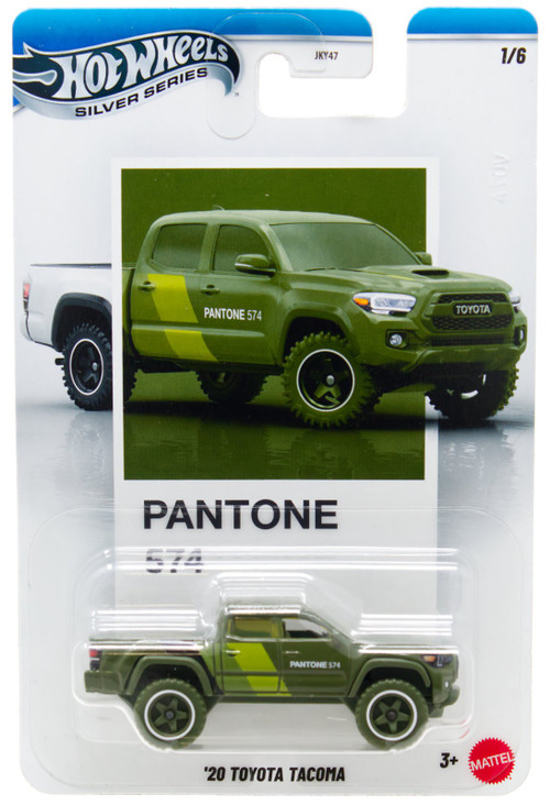 Hot Wheels Silver Series Pantone '20 Toyota Tacoma Diecast Car 574、ToyWiz、kayou