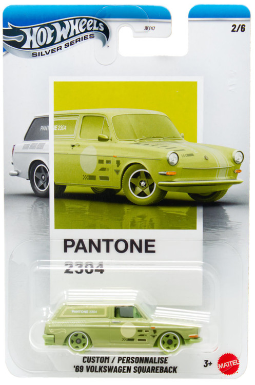 Hot Wheels Silver Series Pantone Custom 69 Volkswagen Squareback