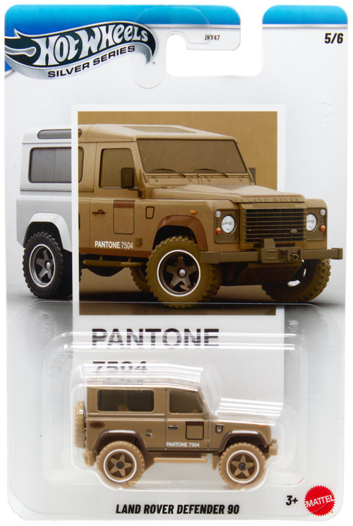 Hot Wheels Silver Series Pantone Land Rover Defender 90 164