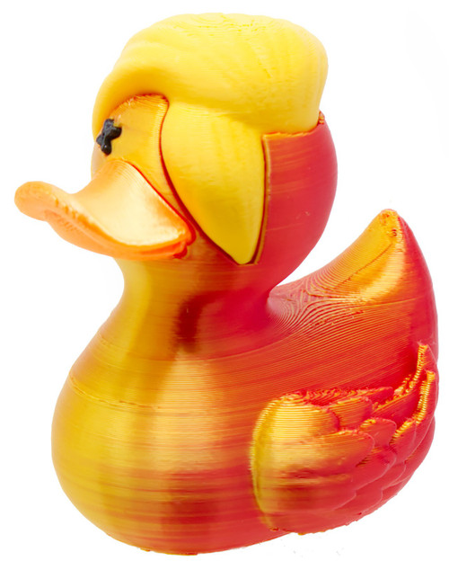 Hello Ducky! Punky Ducky Blonde Comb Over 3D Printed Figure、ToyWiz、kayou