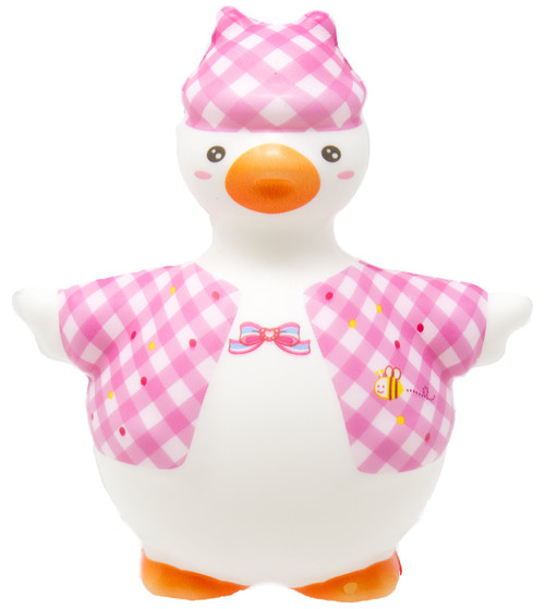 Hello Ducky! Slo-Rise Smushy Ducky PINK Squeeze Toy、ToyWiz、kayou