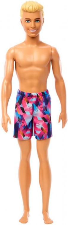 Barbie Beach Ken 13.25-Inch Doll Purple Swimsuit、ToyWiz、kayou
