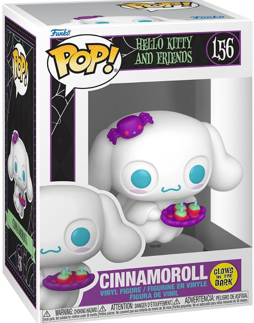 Funko Hello Kitty POP! Sanrio Cinnamoroll Vinyl Figure #156 Spooky Glow-in-the-Dark、ToyWiz、kayou