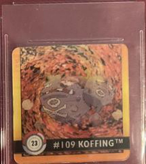 Pokemon Koffing + Weezing Flipz 3D #23、ToyWiz、kayou