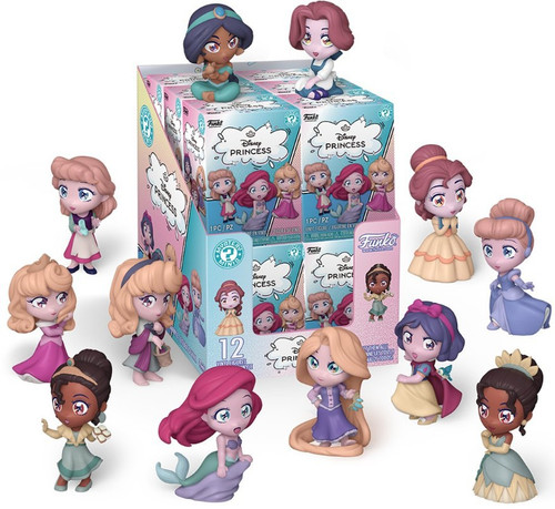 Funko Mystery Minis Disney Princess Manga Mystery Box 12 Mystery Packs、ToyWiz、kayou