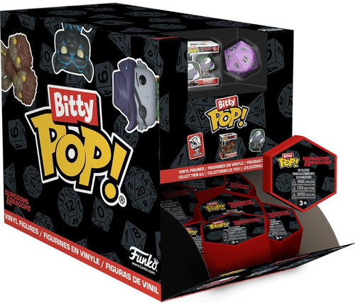 Funko Dungeons & Dragons Bitty POP! Mini Figure & Dice Mystery Pack 1 RANDOM Set、ToyWiz、kayou