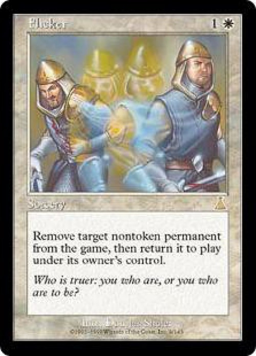 Magic The Gathering Urzas Destiny Single Card Rare Flicker 9