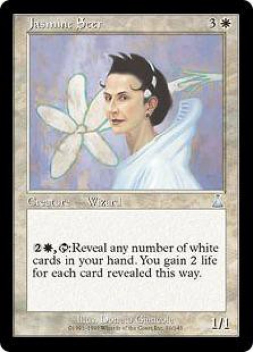 MtG Urza's Destiny Uncommon Jasmine Seer #10 Lightly Played、ToyWiz、kayou