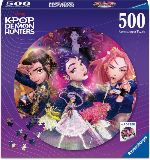 K-POPファングッズセット KPop Demon Hunters For the Fans Puzzle 500 Pieces Ravensburger