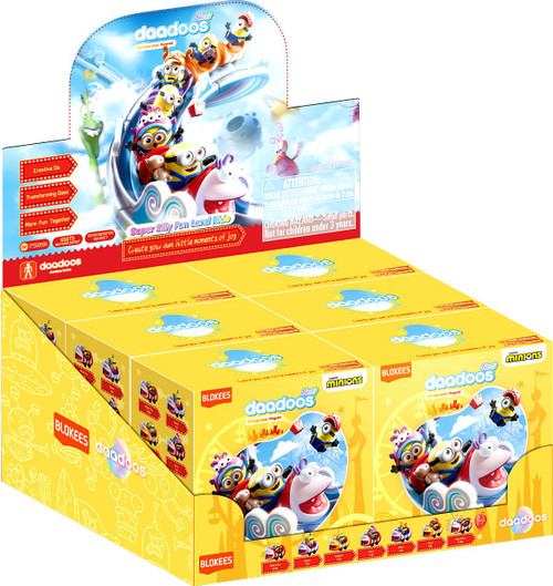Minions daadoos Nest Series 01 Super Silly Funland Ride Mystery Box 6 Packs、ToyWiz、kayou
