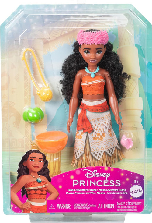 Disney Princess Island Adventure Moana 11-Inch Doll、ToyWiz、kayou