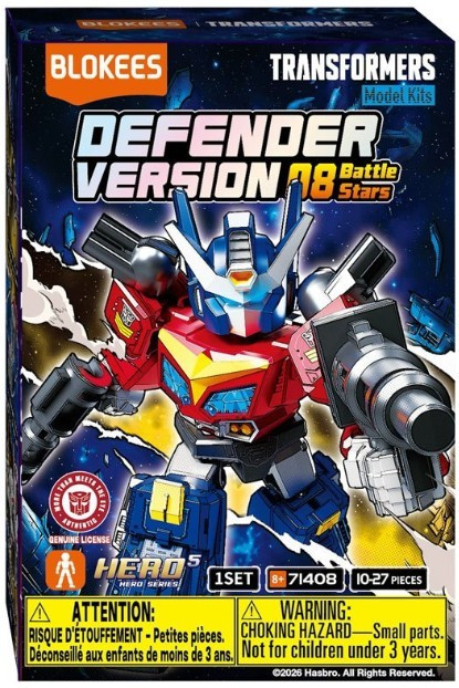 Transformers Defender Version Wave 8 Battle Stars Mystery Pack DV08 1 RANDOM Figure、ToyWiz、kayou
