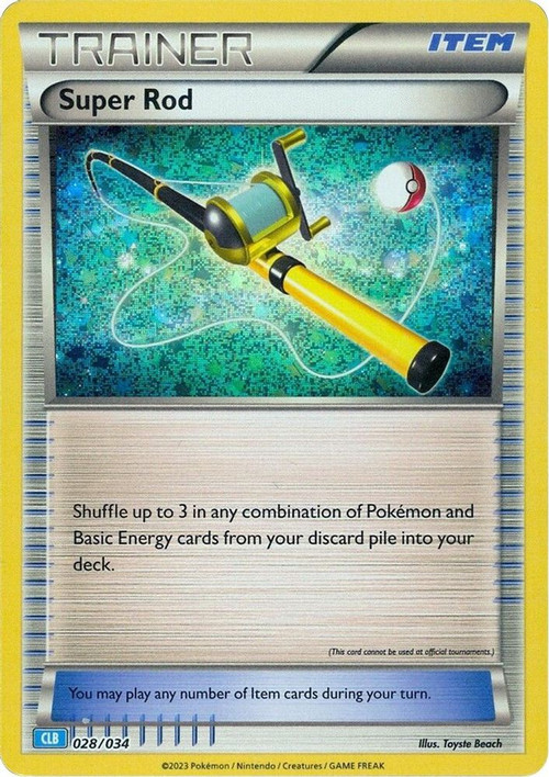 Pokemon Trading Card Game Classic Classic Collection Super Rod #28 CLB、ToyWiz、kayou