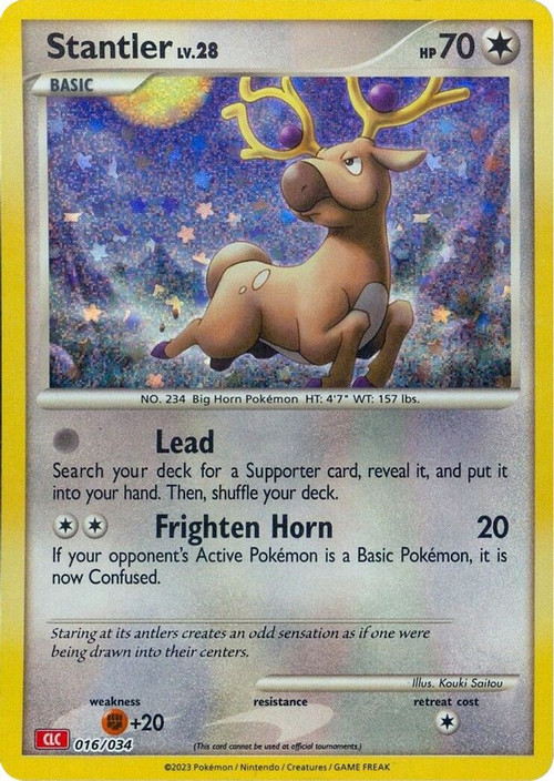 Pokemon Trading Card Game Classic Classic Collection Stantler #16 CLC、ToyWiz、kayou
