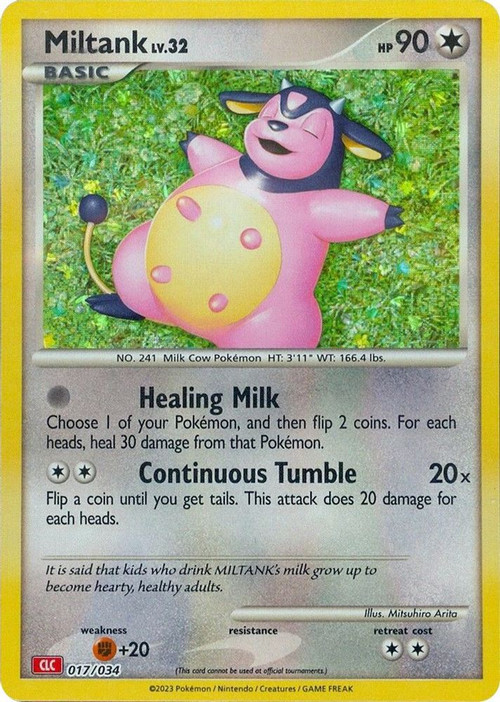 Pokemon Trading Card Game Classic Classic Collection Miltank #17 CLC、ToyWiz、kayou