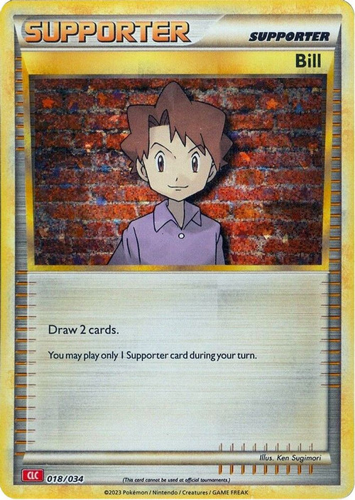 Pokemon Trading Card Game Classic Classic Collection Bill #18 CLC、ToyWiz、kayou