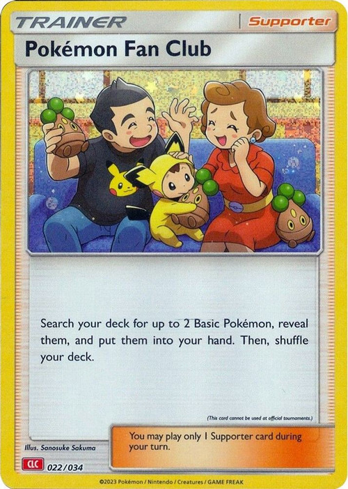 Trading Card Game Classic Classic Collection Pokemon Fan Club #22 CLC、ToyWiz、kayou