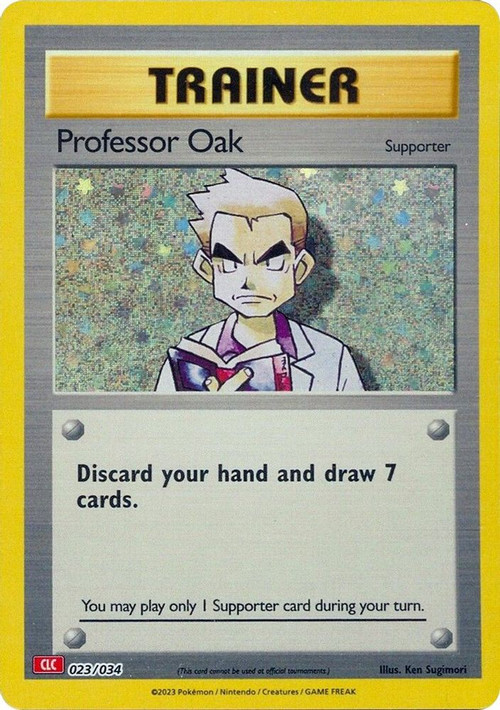 Pokemon Trading Card Game Classic Classic Collection Professor Oak #23 CLC、ToyWiz、kayou