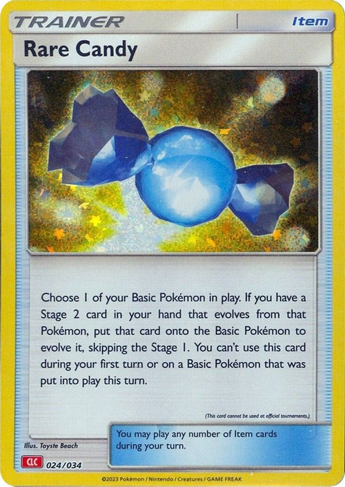 Pokemon Trading Card Game Classic Classic Collection Rare Candy #24 CLC、ToyWiz、kayou