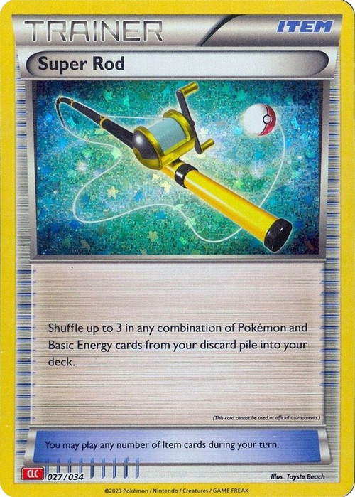 Pokemon Trading Card Game Classic Classic Collection Super Rod #27 CLC、ToyWiz、kayou